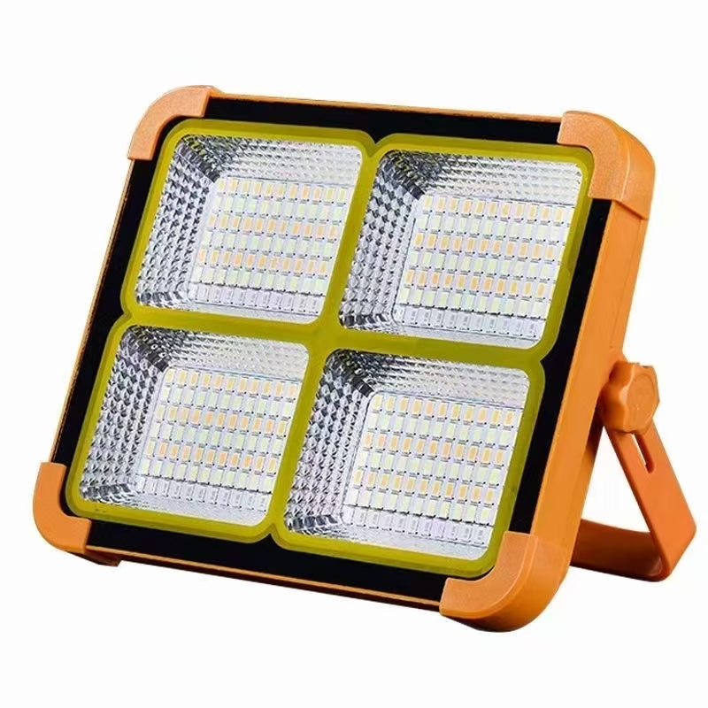 Sun Harbour | Solar LED Flood Light | USB Rechargeable Power Bank | Portable Camping Led Solar Flashlight | Emergency Camping Light | SunHarbour D-Series D8