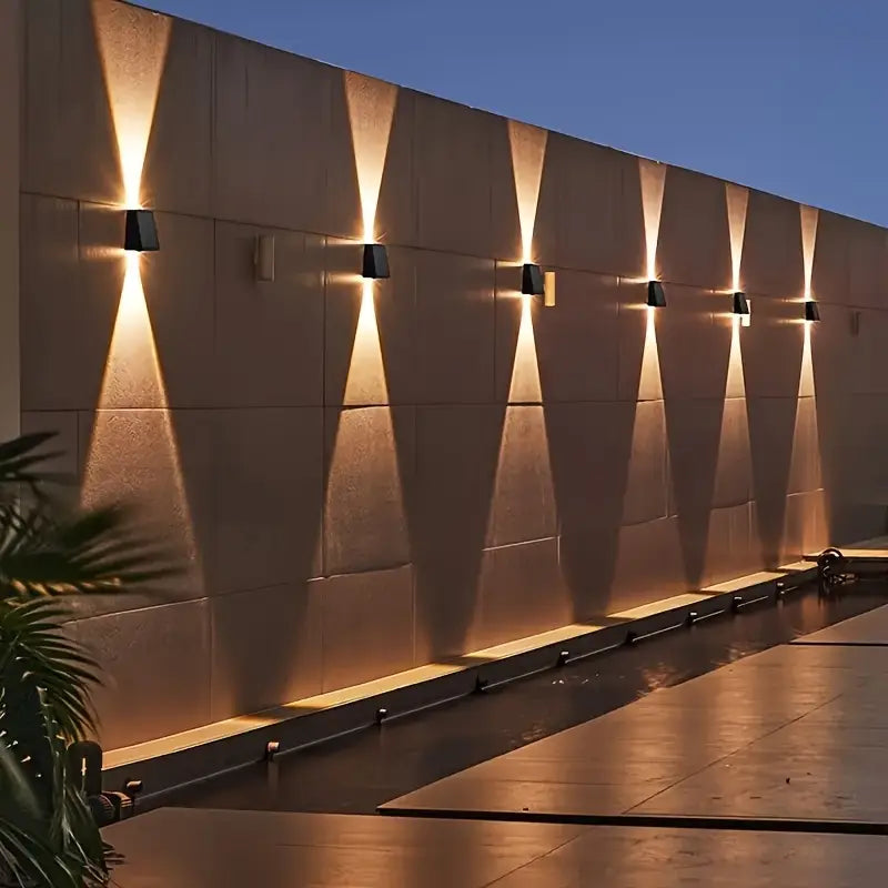 Sun Harbour | Solar Outdoor LED Wall Light Pack - Energy-Efficient Lighting Solution - Sun Harbour Energy BDW2