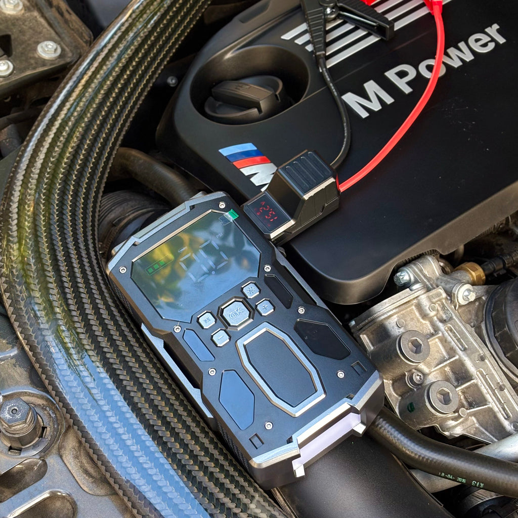 Sun Harbour | 1200A Jump Starter | Emergency Light | Air Compressor | Power Bank | 4-in-1 Kit - Sun Harbour Energy M03