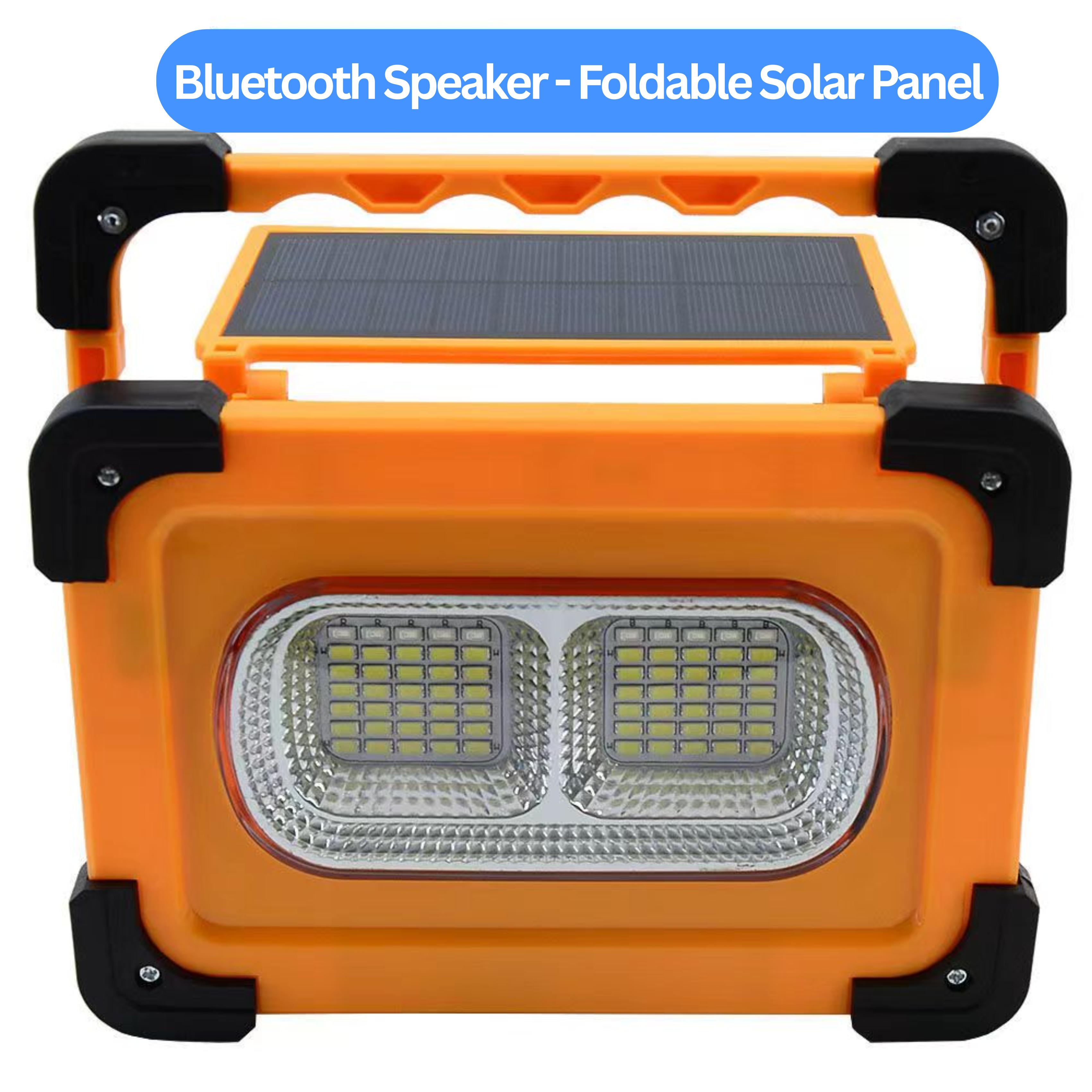 Sun Harbour | 4.8AH Solar Emergency Light | 80W LED | Bluetooth Speaker | Power Bank - Sun Harbour Energy