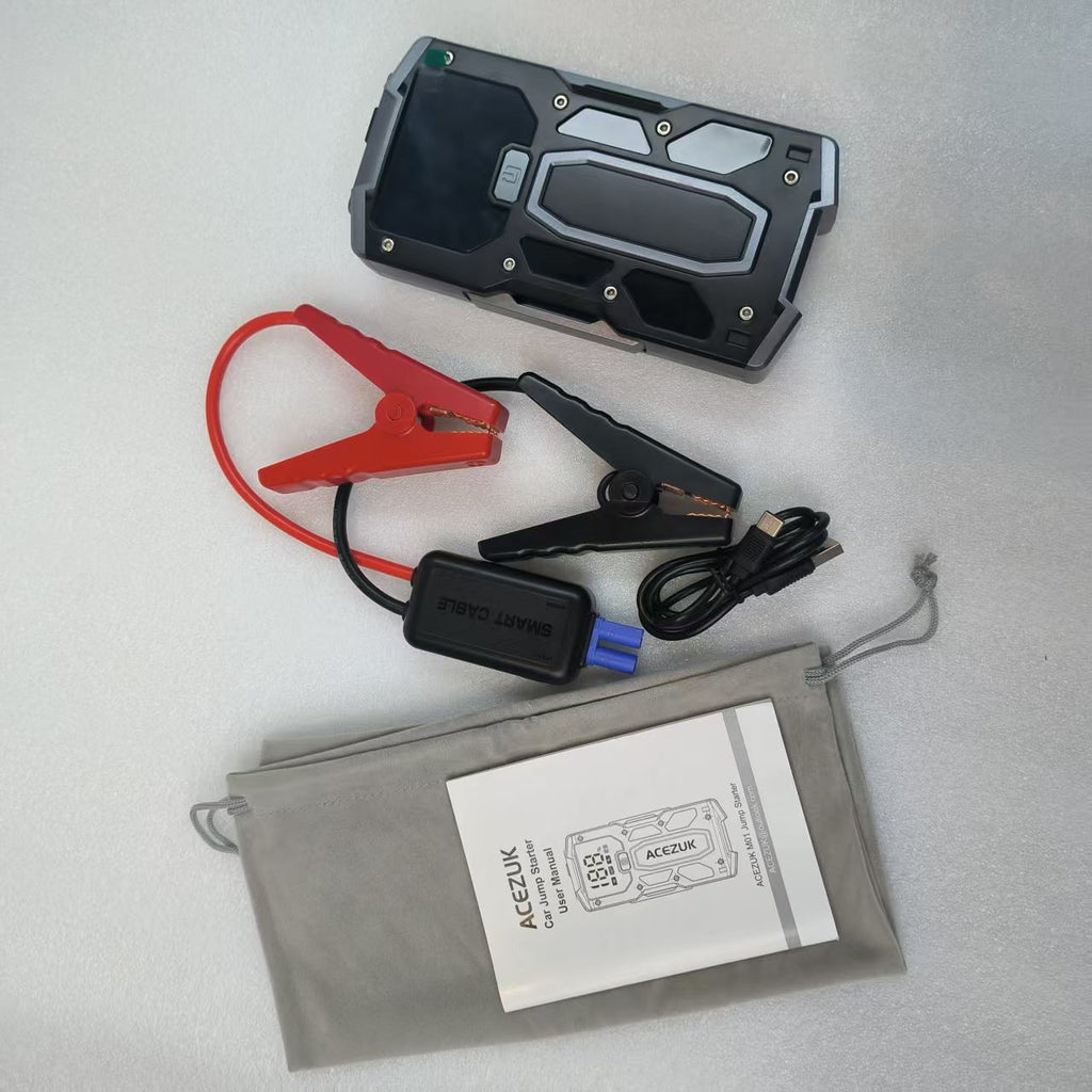 Sun Harbour | 800A Jump Starter | Premium Car Battery Booster | 7.2AH Power Bank | Emergency Light | 3-in-1 Compact Kit - Sun Harbour Energy