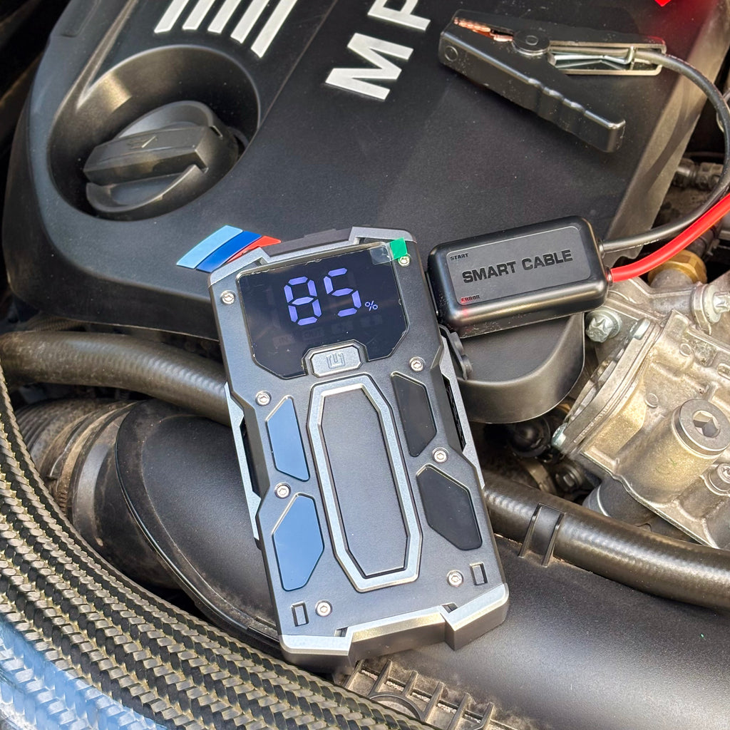 Sun Harbour | 800A Jump Starter | Premium Car Battery Booster | 7.2AH Power Bank | Emergency Light | 3-in-1 Compact Kit - Sun Harbour Energy