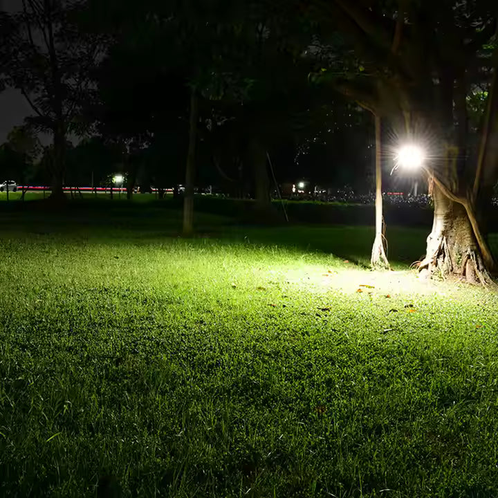 Sun Harbour | Solar LED Flood Light | USB Rechargeable Power Bank | Portable Camping Led Solar Flashlight | Emergency Camping Light | SunHarbour D-Series D8