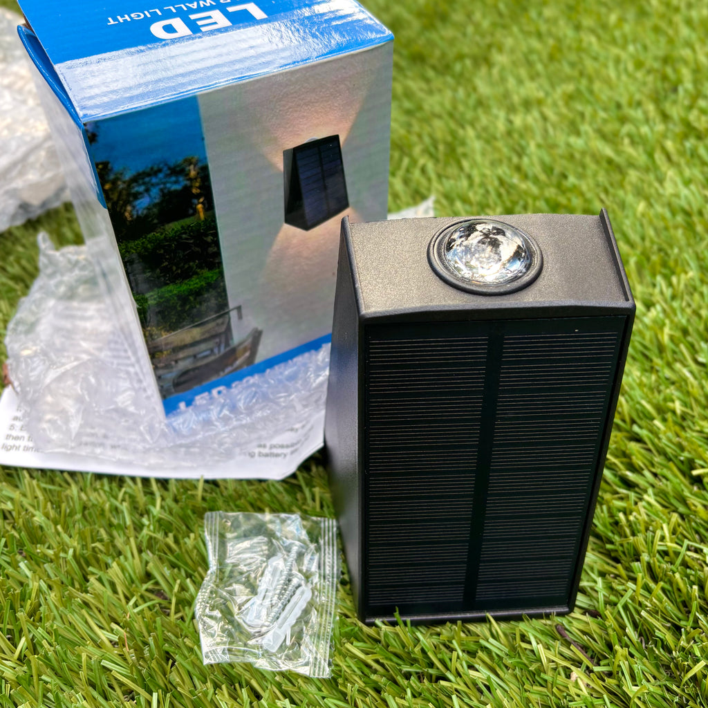 Sun Harbour | Solar Outdoor LED Wall Light Pack - Energy-Efficient Lighting Solution - Sun Harbour Energy BDW2