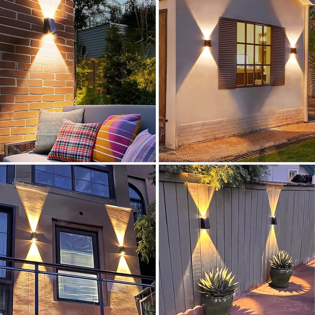 Sun Harbour | Solar Outdoor LED Wall Light Pack - Energy-Efficient Lighting Solution - Sun Harbour Energy BDW2