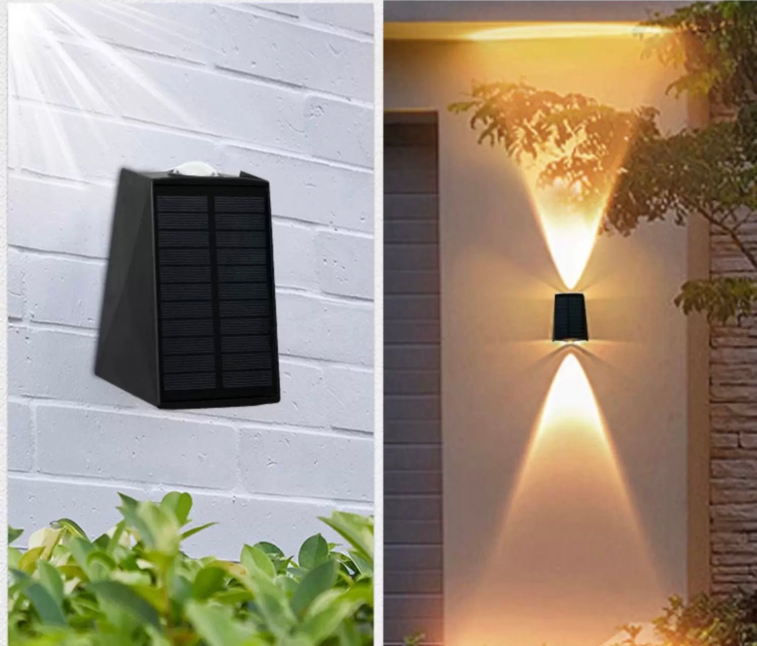 Sun Harbour | Solar Outdoor LED Wall Light Pack - Energy-Efficient Lighting Solution - Sun Harbour Energy BDW2