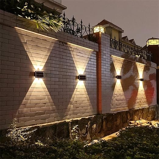 Sun Harbour | Solar Outdoor LED Wall Light Pack - Energy Efficient & Stylish - BDW4 Sun Harbour Energy